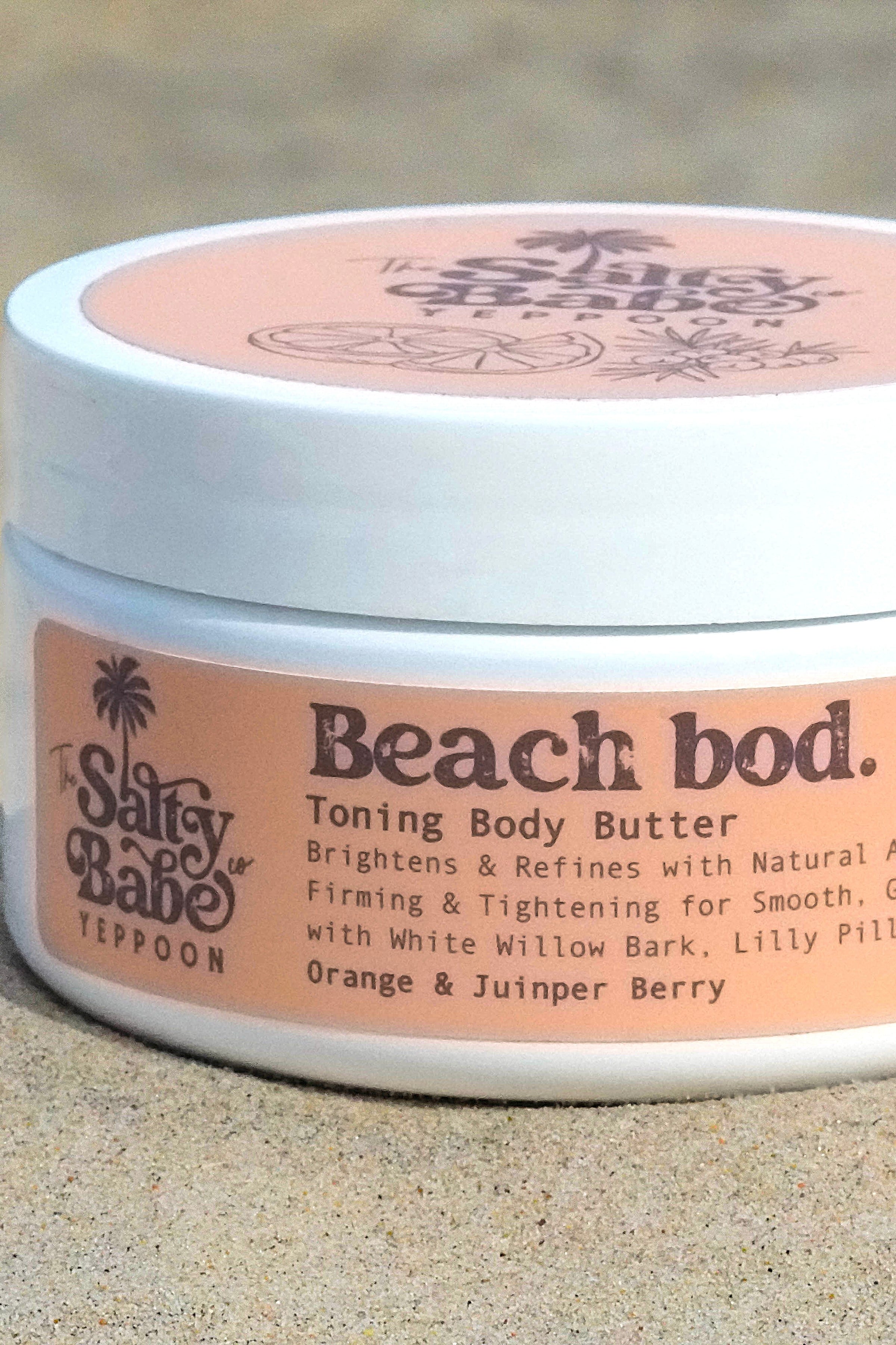 Brightening Body Butter AHA Actives - Orange & Juniper 250ml