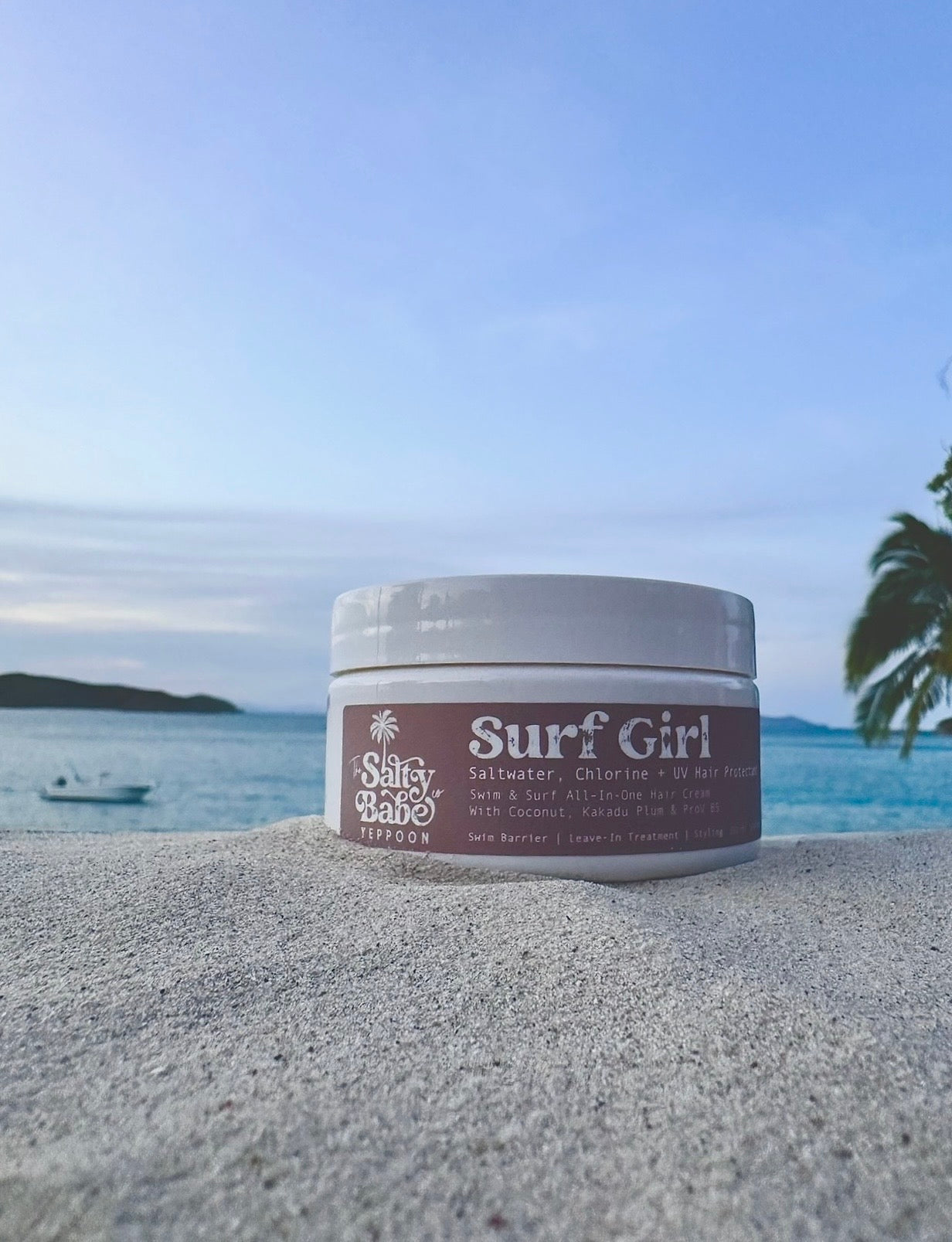 All-In-One Swim Proof Hair Cream - Chlorine, Saltwater + UV Protectant 250ml